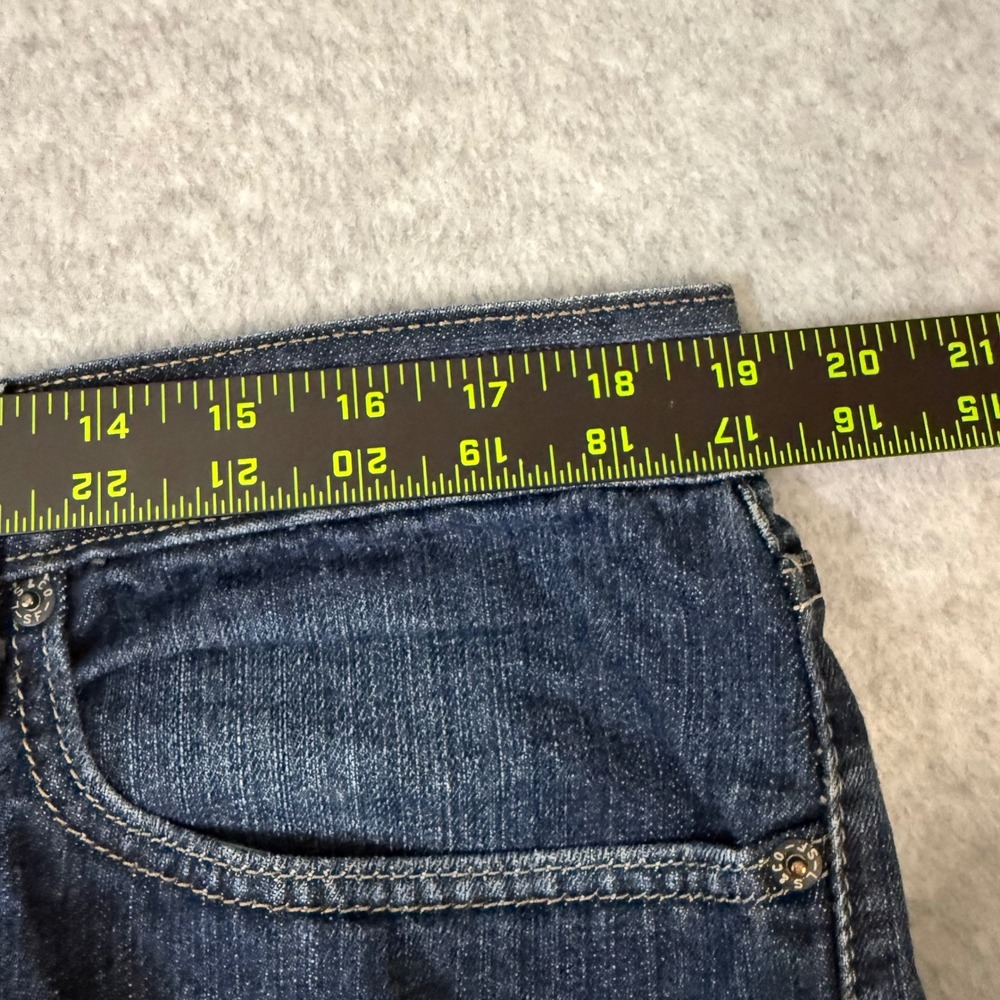 Levis 527 Mens Low Boot Cut Jeans Dark Wash Denim W38‎ L30 - Picture 6 of 16